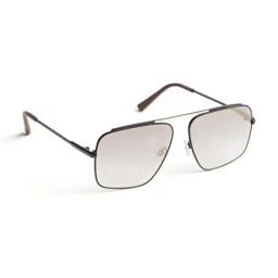 Opium Smoke Grey UV Protection Aviator Sunglasses for Men-picture-12