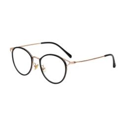 Ted Smith Festive Gold Round Unisex Eye Frames-picture-20