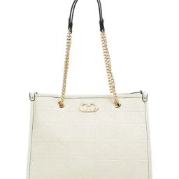 Code by Lifestyle White Textured Tote Bag-picture-28
