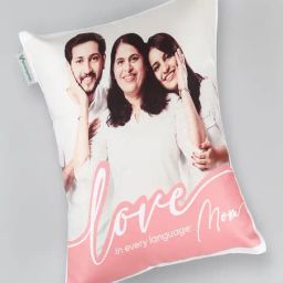 FNP Multicolor Canvas Printed Language Of Love Personalised Cushion image 2