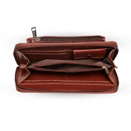 ZOUK Classic Multicolor Printed Small Zip Around Wallet for Women image 5