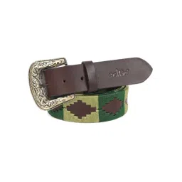 Celtic Brown Embroidered Belt-picture-41