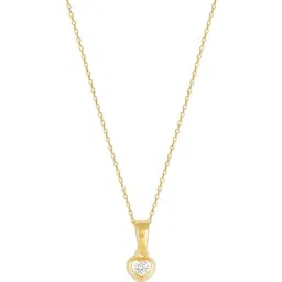 GIVA 925 Sterling Silver Golden Pendant for Women-image-96
