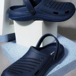 Hoversole Women's Navy Blue Ewade Clogs-picture-10