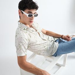 all yours Men Classic Opaque Printed Casual Shirt-image-6