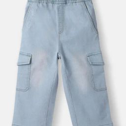 Nauti Nati Boys Blue Cotton Regular Fit Jeans-picture-19