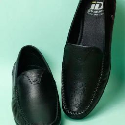 ID Men's Regular Black Loafers-image-29