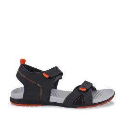 Campus Kids Grey & White Floater Sandals-image-80