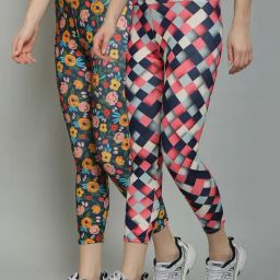 N-Gal Multicolor Printed Tights - Pack of 2-picture-8