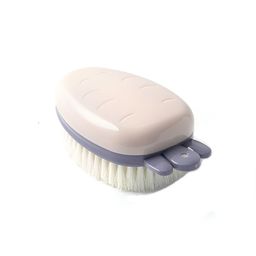Baskety Purple & White Solid Polypropylene Bath Accessories Set-44