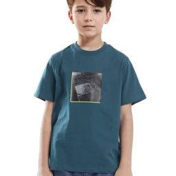 Rare Ones Boys Blue Cotton Graphic Print T-Shirt-picture-22