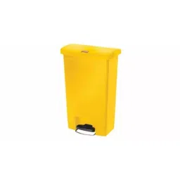 RUBBERMAID Slim Jim 50L Yellow Pedal Waste Bin, 1883575-picture-14