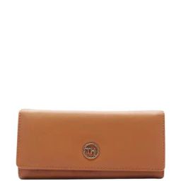 THE HOLISTIK Euphoria Tan Solid Wallet for Women-picture-13