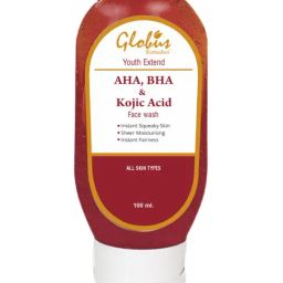 Globus Remedies Youth Extend AHA, BHA & Kojic Acid Face Wash - 100 ml-35