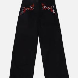 Allen Solly Junior Black Embroidered Jeans-picture-43