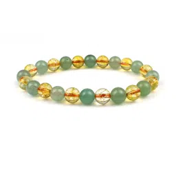 Divine souvenirs Unisex Artificial Beaded Elasticated Bracelet-47