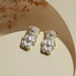 Aatmana Gold-Plated Quirky Stud Earrings-42