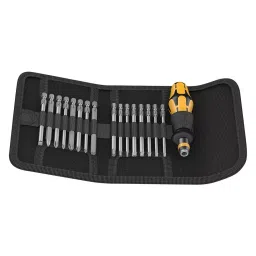 WERA INTERCHANGEABLE BLADE SET W/HANDLE, 17PC, 05051043001-image-81
