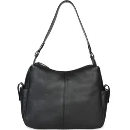 Celtic Textured Leather Structured Zip Detail Sling Bag-51