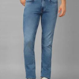 Louis Philippe Jeans Denim Blue Slim Fit Jeans-image-83
