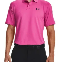 Under Armour Pink Regular Fit Sports Polo-picture-40