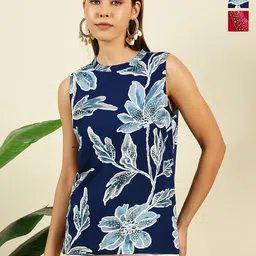 THE FAB FACTORY Women Pack of 2 Ethnic Motifs Printed Top-picture-44