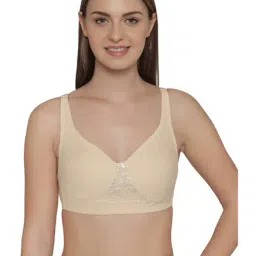 Clovia Beige Non Wired Non Padded T-Shirt Bra-picture-35