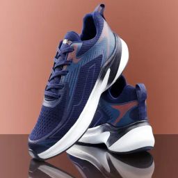 Bacca Bucci Men's CARBON Blue Running Shoes-picture-11