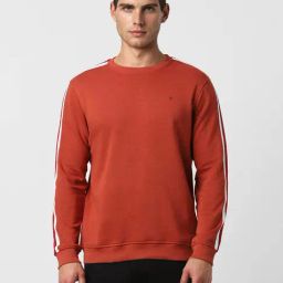 Van Heusen Sport Orange Regular Fit Sweatshirt-image-39