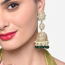 Zaveri Pearls Contemporary Drop Earrings-12