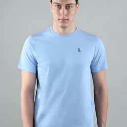 LOUIS STITCH Round Neck Short Sleeves Regular Fit Pure Cotton T-Shirt-image-35