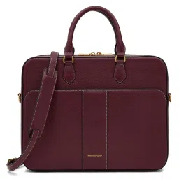 MIRAGGIO Parker Laptop Bag wine (L)-picture-48