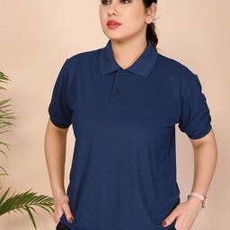 Moda Rapido Women Polo Collar T-shirt-picture-10