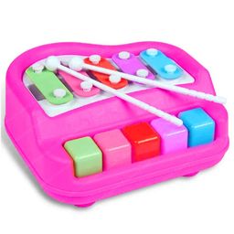 FunBlast Xylophone Piano with 5 Voice Notes Musical Toy  Pink-14