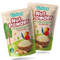 Timios 100% Organic Nut Powder Sweetened with Jaggery Pack of 2 - 100 g Each-17