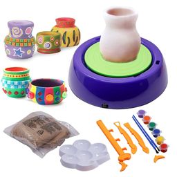 Lattice Learning Pottery Wheel Set Game & Learn-Color may vary-4