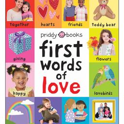 First 100: First Words of Love Board Book By Roger Priddy - English-14