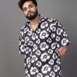Metronaut Men Relaxed Floral Printed Casual Shirt-image-13