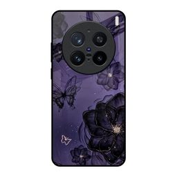 QRIOH Floral Printed Vivo X200 Pro 5G Back Case Mobile Accessories-image-51