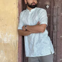Ethnic India Men Ethnic Motifs Kurta-48