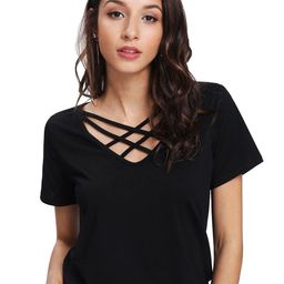 FABRICORN Solid Regular Sleeves Cotton Top-image-80