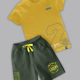 BAESD Boys Printed T-shirt with Shorts-picture-11
