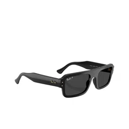 RAY-BAN Unisex Polarized Grey Lens Rectangle Sunglasses - 0RB445466774856-16