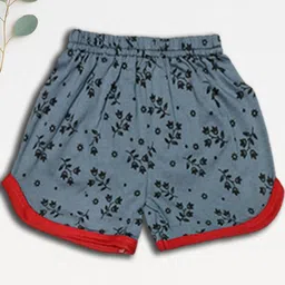 FRANSCART High-Rise Cotton Shorts-25