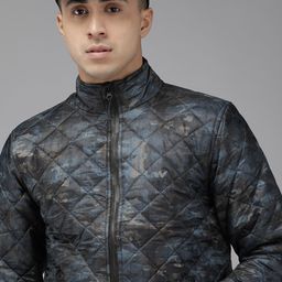 Wildcraft Printed Water Resistant Quilted Jacket-29