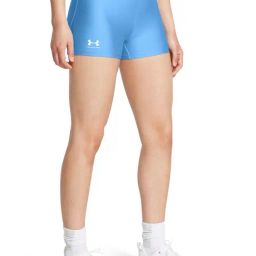 Under Armour Blue Comfort Fit Logo Printed Sports Shorts-image-39