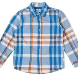 Pepe Jeans Boys Multicolor Checks Full Sleeves Shirt-image-27