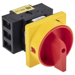 RS PRO Isolator Switch 3 Pole Panel Mount 25A Maximum Current 11 kW Power Rating IP65, 466148-20