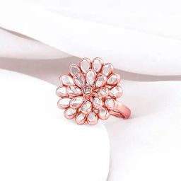 GIVA 92.5 Sterling Silver Banno Adjustable Ring for Womens and Girls-45