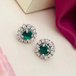 Abdesigns Silver Minimal Stud Earrings-38
